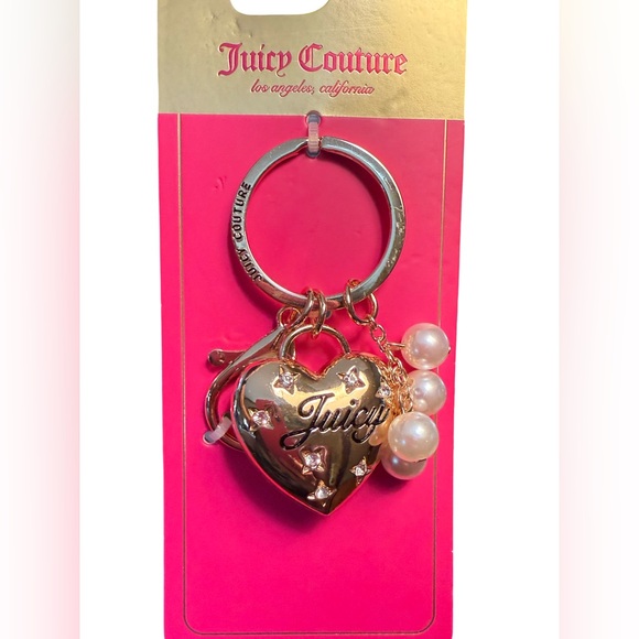 Juicy Couture NWT Taupe Semi Charmed Satchel Crossbody Bag & Bag Charm (P194) - Picture 8 of 9